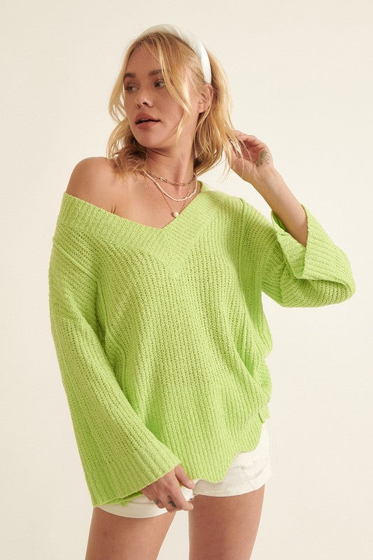 Eisley Lime Sweater - blingnfashions1 Trendy fashion, boutique, stylish women's clothing, chic apparel unique clothing store. fashion-forward